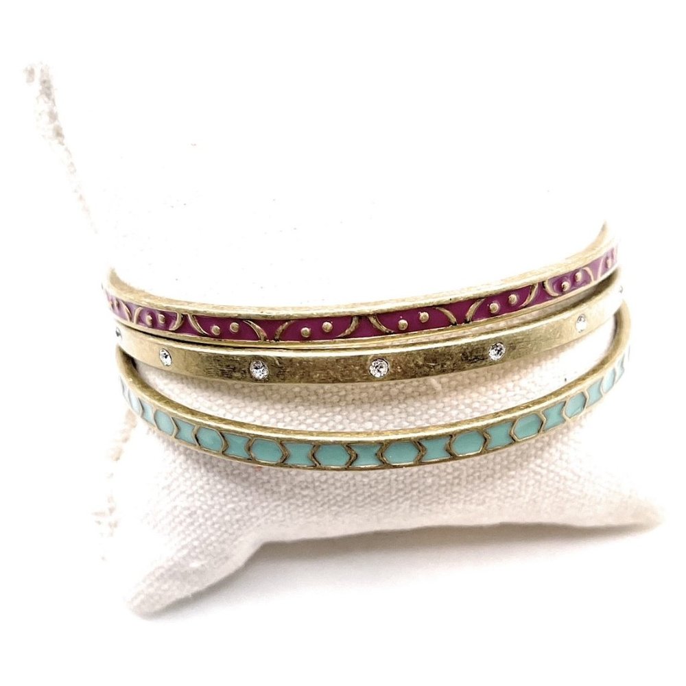 KRB1160 Silpada Bangle Bracelet - set of 3